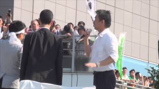 2013.7.7 日本維新の会 街頭演説会 船橋（橋下代表）