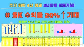 [주식]25년 No.4 SK주가 4년 하락 후 5년만 반등기회 농사종목