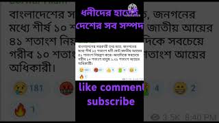 ধনীরা কুক্ষিগত করে রাখছে দেশের সম্পদ।