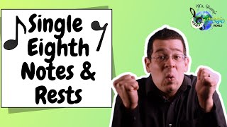 Music Theory for Beginners: Single Eighth Notes and Rests