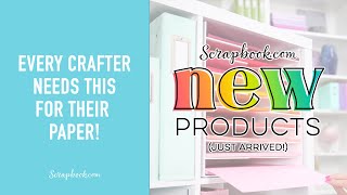 NEW Modern Stackable Paper Trays! | Scrapbook.com Exclusives