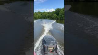 25hp on 16ft v-bow speed!!! #goviral #fishing #country #boats #evinrude