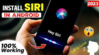 How To Install Siri Assistant in Android | Siri in Android ✔