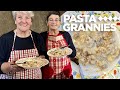 Discover polenta gnocchi with creamy fontina sauce from Aosta | Pasta Grannies