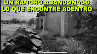 Encontramos Un Rancho Abandonado ALGO VIVE ADENTRO