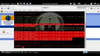 Kali Linux- Hacking a website with Tor / sqlmap