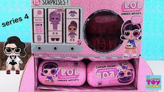 LOL Surprise Under Wraps Series 4 Unboxing Doll Toy Review | PSToyReviews