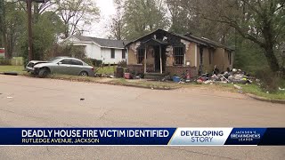 Man dies in Jackson house fire