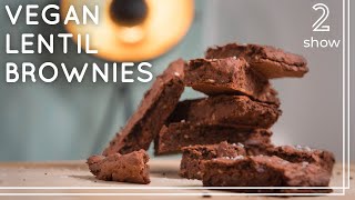 High-Protein Lentil Brownies | Vegan Protein Dessert Recipe