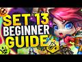 BEGINNER GUIDE to Teamfight Tactics | How to Play Set 13