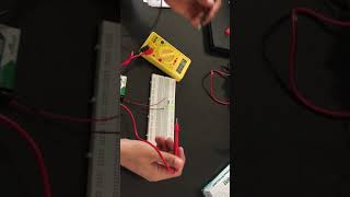 Using Multi- meter to measure current and voltage in electric circuit