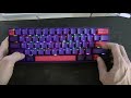 epomaker akko neon 3061 60% mechanical keyboard highly recommended