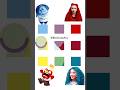 Sadness + Red + Anger + Chloe Palette #colormixing #descendants #insideout2 #sadnessinsideout