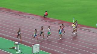 H29　関東中学校陸上競技大会　3年男子100m　予選2組