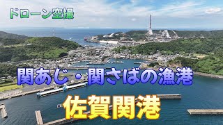 関あじ・関さばの漁港「佐賀関港」【ドローン空撮 4K】