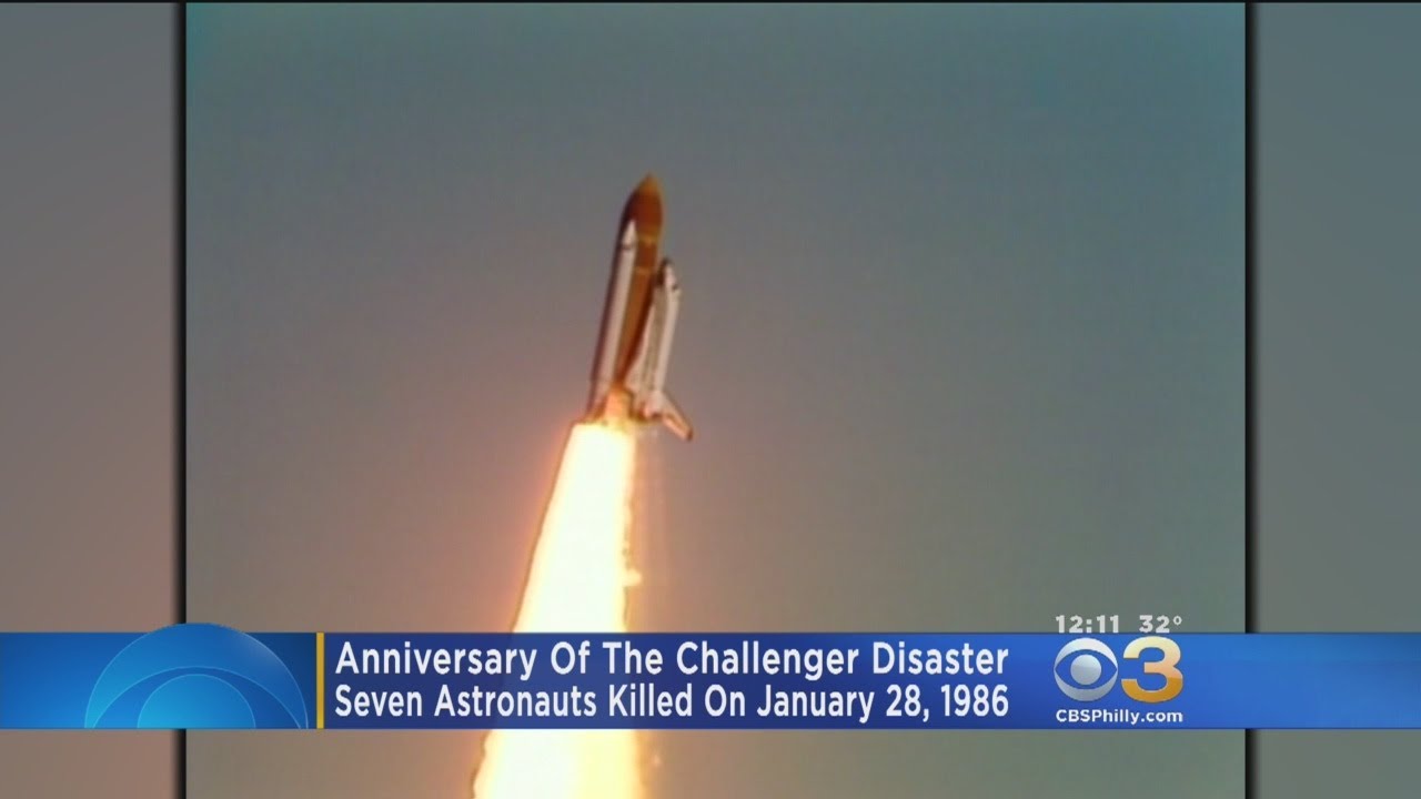 Somber Anniversary Of Challenger Disaster - YouTube