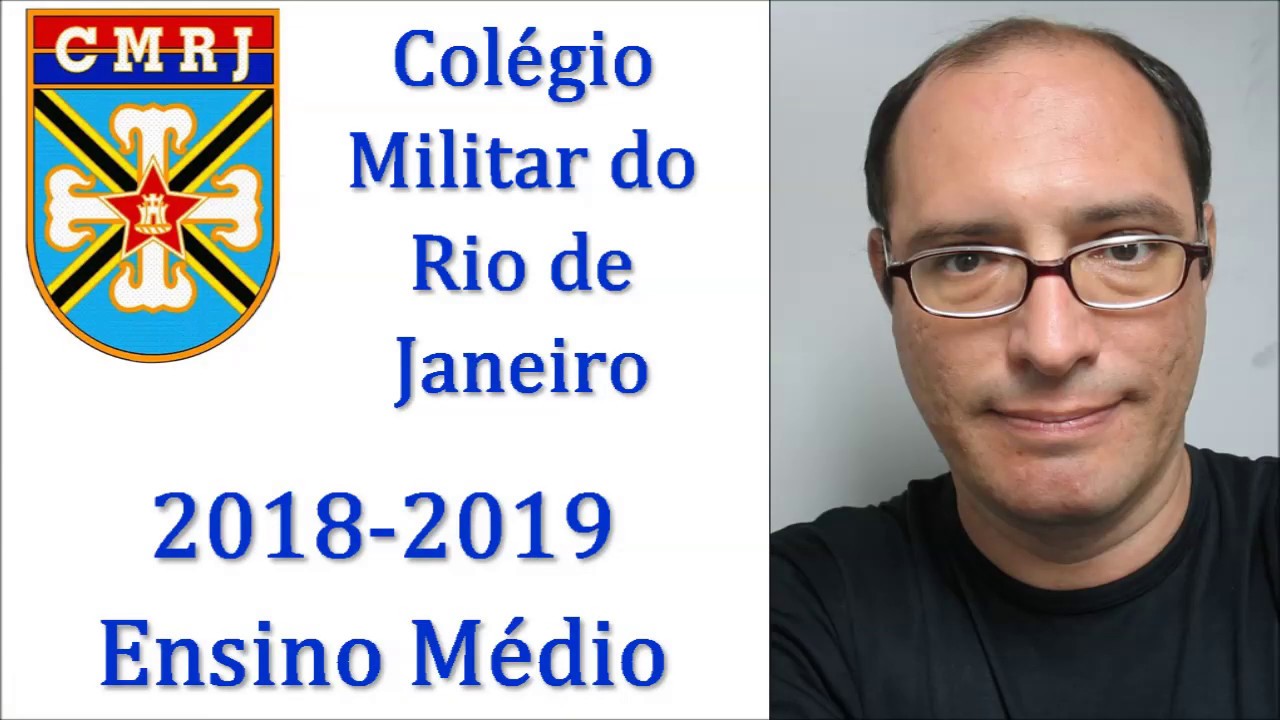 Prova Do Colégio Militar Do Rio De Janeiro CMRJ 2018 2019 Questão 06 ...