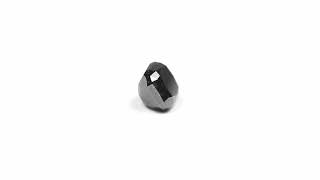 1.07 Cts AAA Round Cornerd Rectangular Natural Black Diamonds(398244)