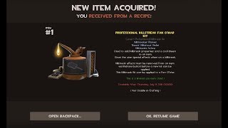 TF2 Crafting a Professional Killstreak Kit