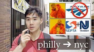 Travel hack from Philadelphia to NYC
