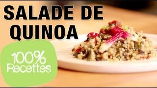 100% recettes - Salade de Quinoa et Lentilles