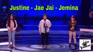The Battles | Justine, Jemima and Jae Jai Performing ‘Rise Up' | The Voice Kids UK 2020