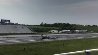 Duane Shields 276mph Top Alcohol Dragster round 1 win