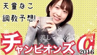 【競馬】チャンピオンズカップ2016 天童なこの調教予想☆