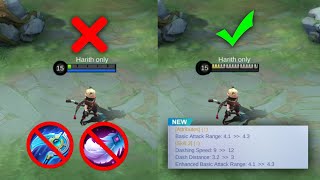 NEW UPDATE BUFF HARITH IS OVERPOWERED 🥶🔥(Faster dash)