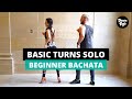 Bachata Basic Turn (Solo Practice) - Bachata Turns for Beginners