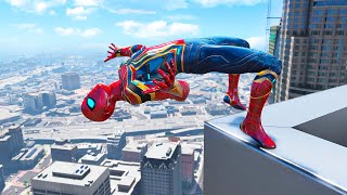 GTA 5 SPIDERMAN TOP Ragdolls 1 Hour Compilation Ep.36 (Ragdolls Physics)