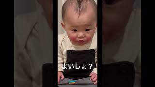 よいしょ？　#むちまる #赤ちゃん #赤ちゃんのいる暮らし #赤ちゃんのいる生活 #baby #赤ん坊 #あかちゃん #babyboy #babyshorts #生後10ヶ月 #男の子