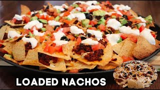 Loaded Nachos Recipe - best nachos recipe | Homemade Nachos | Mexican Food Recipes  in Hindi Urdu