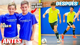 ASÍ JUGABA ERIC a FÚTBOL HACE 7 AÑOS… ¡ANTES y DESPUÉS INCREIBLE!