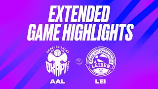 Okapi Aalst vs. Zz Leiden Extended Game Highlights