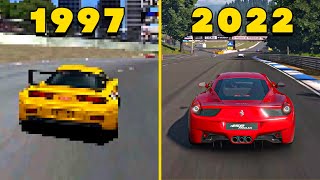 Evolution of Gran Turismo Games 1997-2022