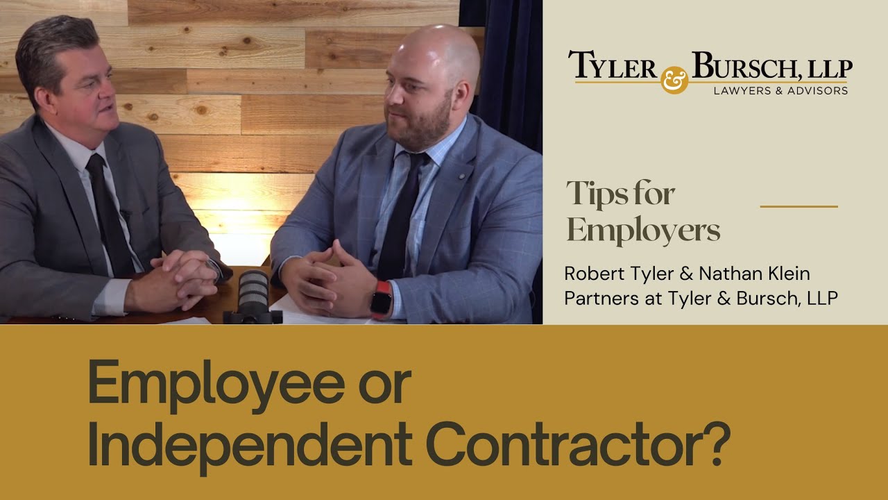 Employee Or Independent Contractor: What's The Difference? - YouTube