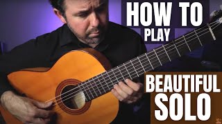 How to Play a Beautiful Solo for Rumba (or any Flamenco Palo) in A minor! | Flamenco Guitar Tutorial