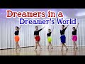 Dreamers in a Dreamer's World Line Dance (Beginner)/Janene Lawson(AUS)-April 2023