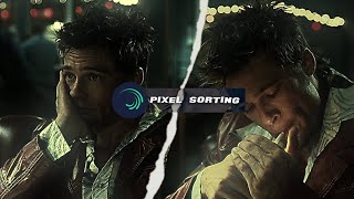 Pixel Sorting Tutorial | Distortion effect | alight motion