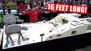 Huge LEGO Battle of Hoth with 250,000+ Pieces!