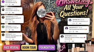 Finally Answering All Subscribers' Questions | Room Tour, Face Reveal & The Truth About My Makeup