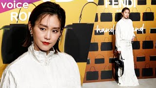 桐谷美玲、マキシ丈スカートでシルエット美　スポーティなデザインに女性らしさ＋