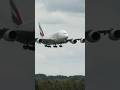 Airbus A380 Emirates (Dubai to Amsterdam) Landing at Amsterdam Schiphol Airport