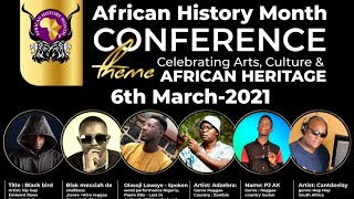 2nd African History Month Conference: March 6th Celebrating Arts, Culture and African Heritage