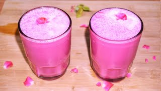 Rose Milk Recipe | Refreshing Drink | Perfect Rose Milk Recipe