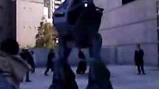 Land Walker Military Robot Prototype (Experimental \u0026 Slow)