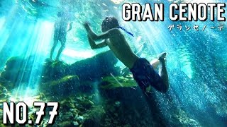 No.77【ランチアの世界一周】聖なる泉グランセノーテ   Gran Cenote, Cancún, Mexico