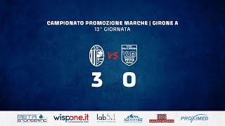 Highlights | Biagio Nazzaro - Villa San Martino 3-0 | 13^ giornata Promozione Marche (01/12/2024)