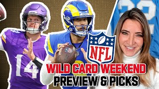 NFL Wild Card Preview \u0026 Picks!! 🏈